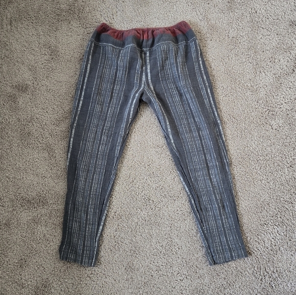 Xirena Antibes Stripe Pascal Pants in Absinthe size Small 100% Cotton Gauze - Picture 11 of 16